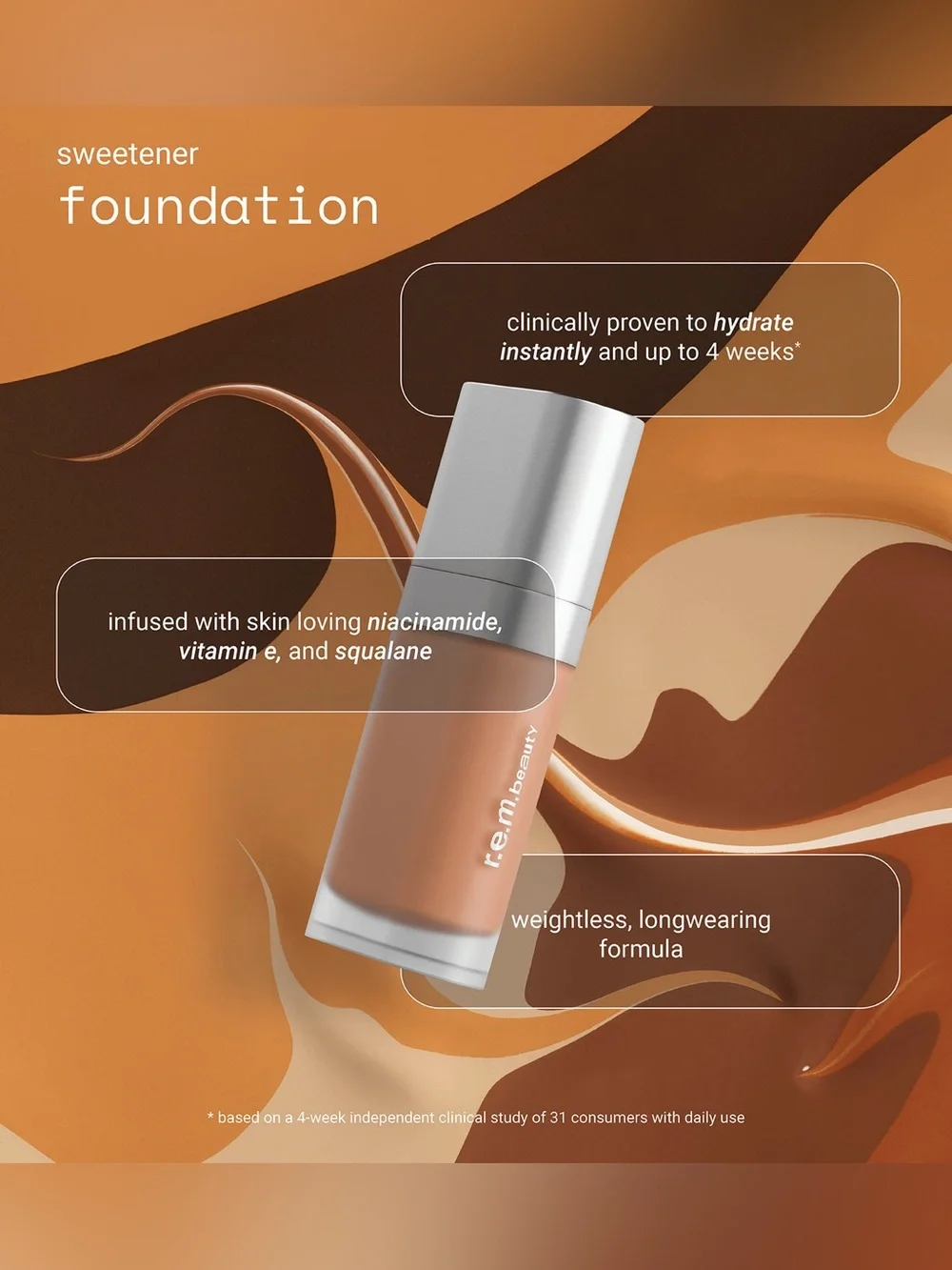 r.e.m. beauty by Ariana Grande Liquid Foundation — Medium 6 G NEW IN BOX✨
